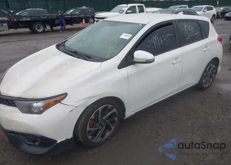 2016 Scion Im из США, поврежденный, VIN JTNKARJEXGJ52242